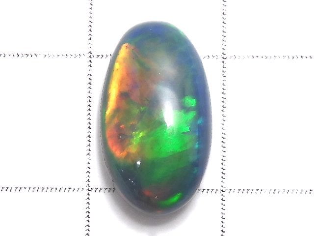 [Video][One of a kind] Black Opal AAA Cabochon 1pc NO.9