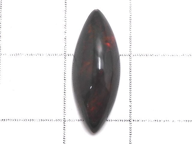 [Video][One of a kind] Black Opal AAA Cabochon 1pc NO.10