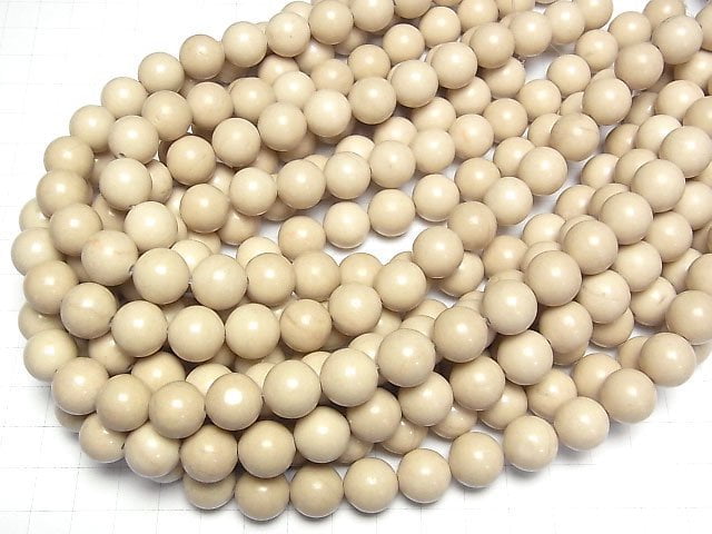 [Video]Riverstone Round 12mm 1strand beads (aprx.15inch/36cm)