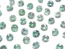[Video]Zambia High Quality Emerald AAA- Loose stone Round Faceted 5x5mm 1pc