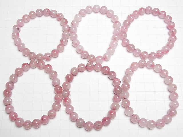 [Video] Rhodonite Silica AA+ Round 9mm Bracelet