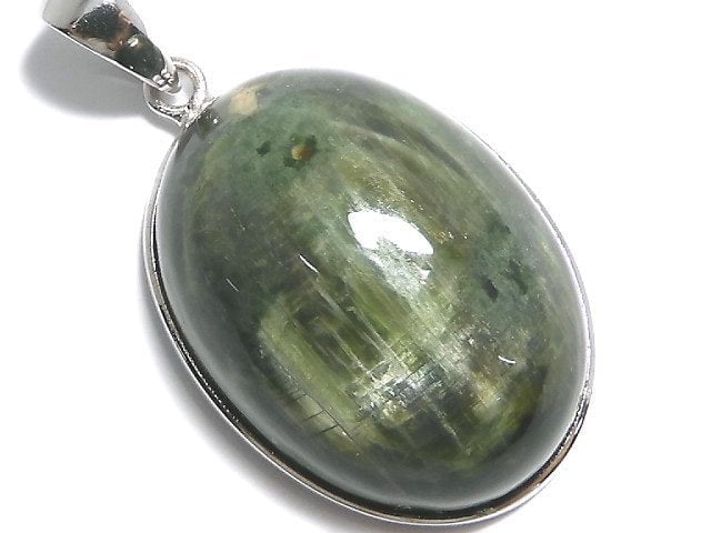 [Video][One of a kind] Chrome Diopside Pendant Silver925 NO.16