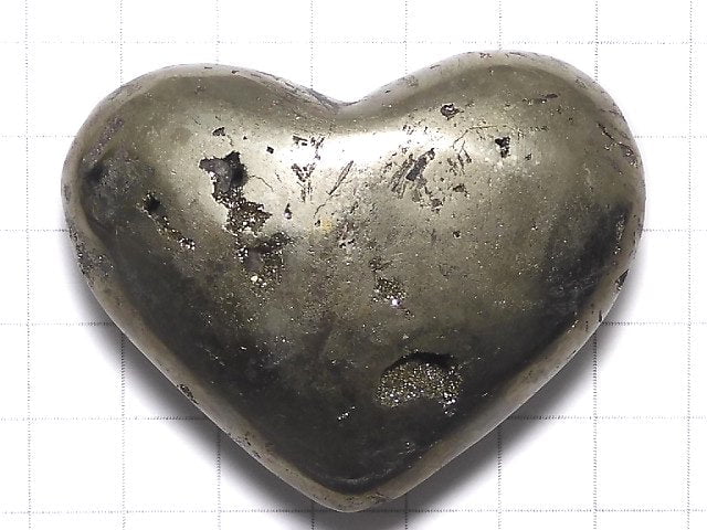 [Video][One of a kind] Pyrite Heart 1pc NO.2