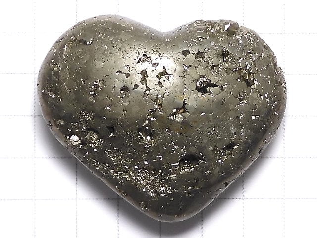 [Video][One of a kind] Pyrite Heart 1pc NO.3