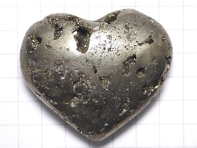 [Video][One of a kind] Pyrite Heart 1pc NO.4