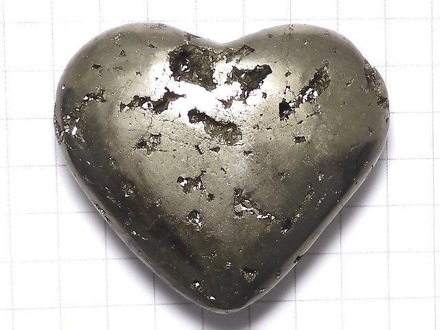 [Video][One of a kind] Pyrite Heart 1pc NO.5