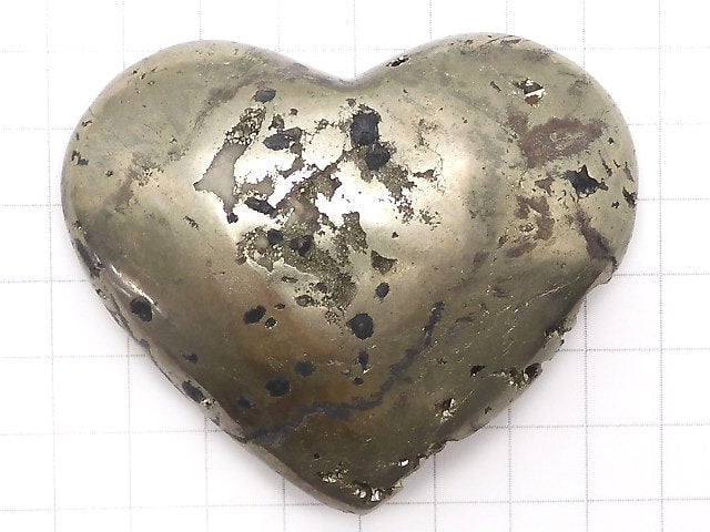 [Video][One of a kind] Pyrite Heart 1pc NO.6