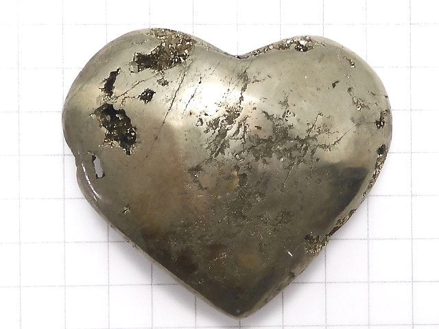 [Video][One of a kind] Pyrite Heart 1pc NO.7