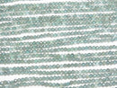 [Video]High Quality! Blue Green Apatite AA Faceted Round 2mm 1strand beads (aprx.15inch/37cm)