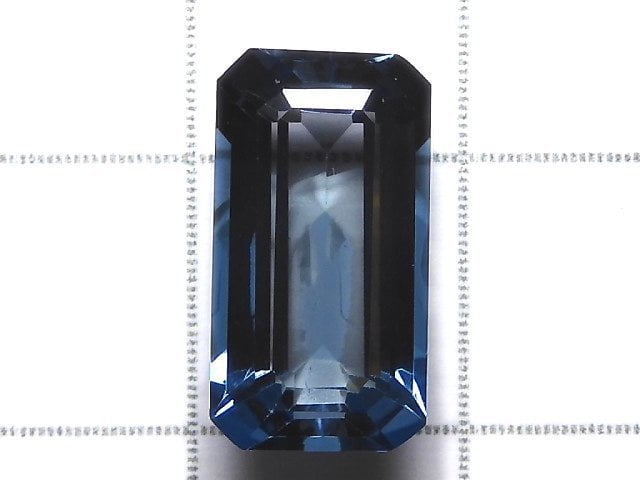 [Video][One of a kind] High Quality London Blue Topaz AAA Loose stone Faceted 1pc NO.123