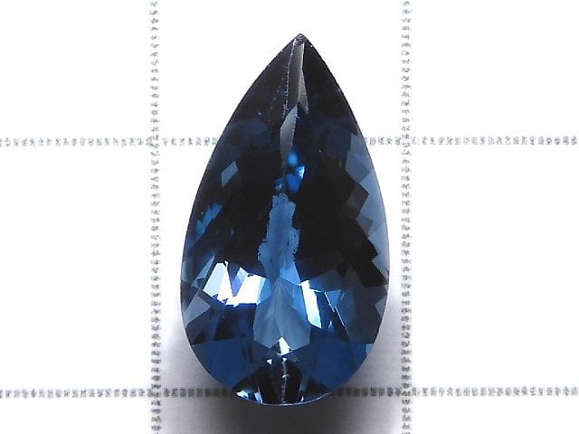 [Video][One of a kind] High Quality London Blue Topaz AAA Loose stone Faceted 1pc NO.126