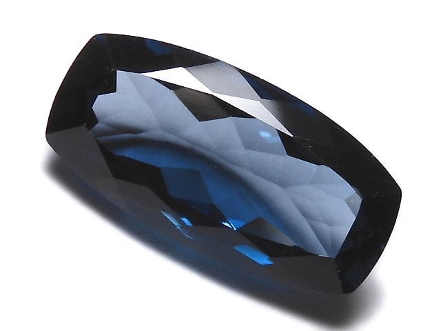 [Video][One of a kind] High Quality London Blue Topaz AAA Loose stone Faceted 1pc NO.135