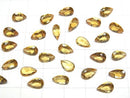 [Video]High Quality Heliodor AAA Loose stone Pear shape Faceted 8x5mm 2pcs
