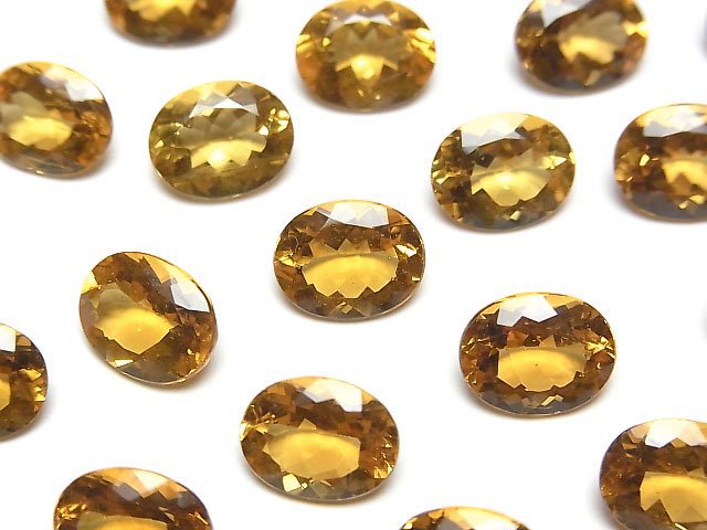 [Video]High Quality Heliodor AAA Loose stone Oval Faceted 10x8mm 1pc