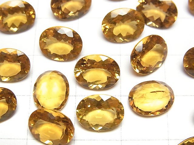 [Video]High Quality Heliodor AAA Loose stone Oval Faceted 10x8mm 1pc