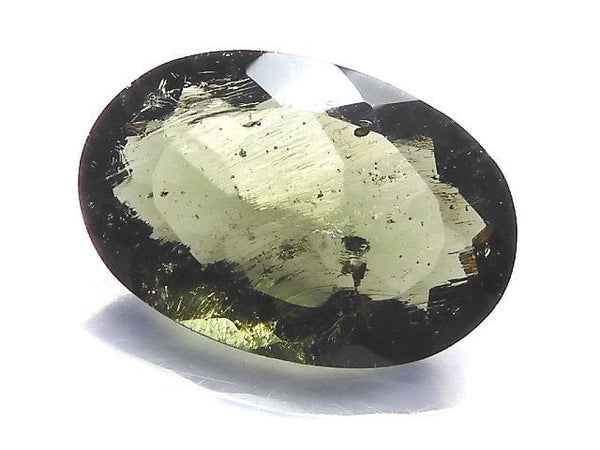 [Video][One of a kind] High Quality Moldavite AAA Faceted Loose stone 1pc NO.102