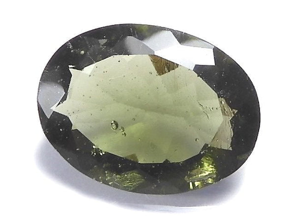 [Video][One of a kind] High Quality Moldavite AAA Faceted Loose stone 1pc NO.105