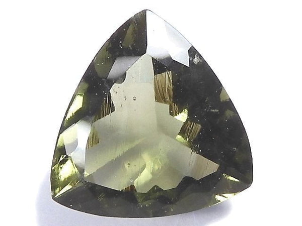 [Video][One of a kind] High Quality Moldavite AAA Faceted Loose stone 1pc NO.106