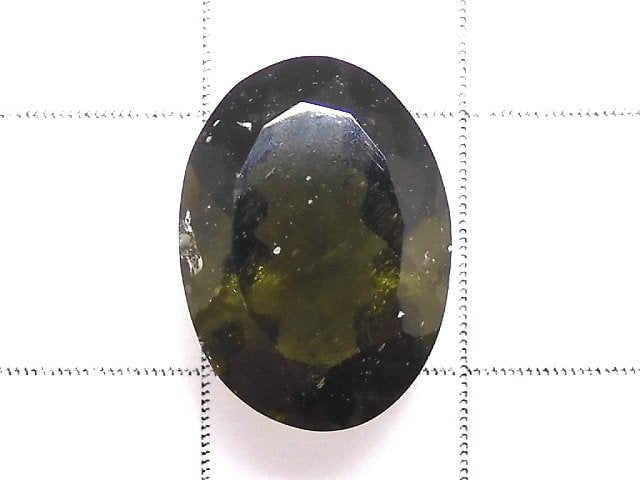 [Video][One of a kind] High Quality Moldavite AAA Faceted Loose stone 1pc NO.107