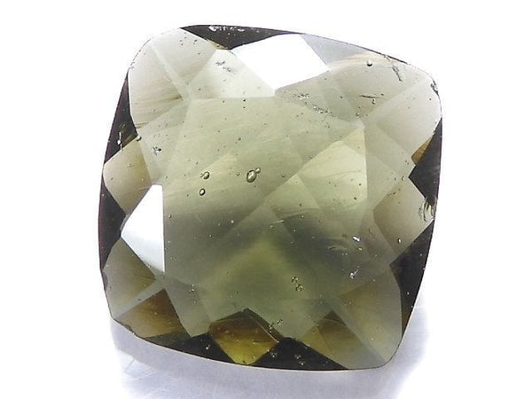 [Video][One of a kind] High Quality Moldavite AAA Faceted Loose stone 1pc NO.108