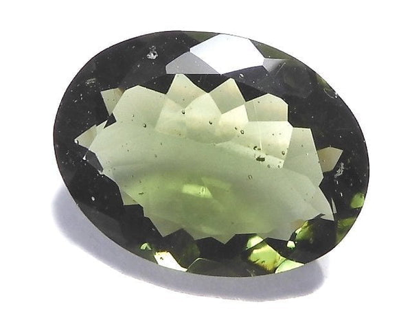 [Video][One of a kind] High Quality Moldavite AAA Faceted Loose stone 1pc NO.111