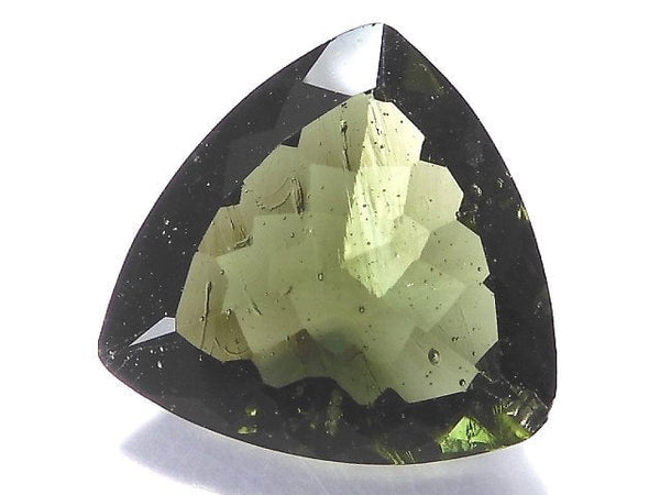 [Video][One of a kind] High Quality Moldavite AAA Faceted Loose stone 1pc NO.113