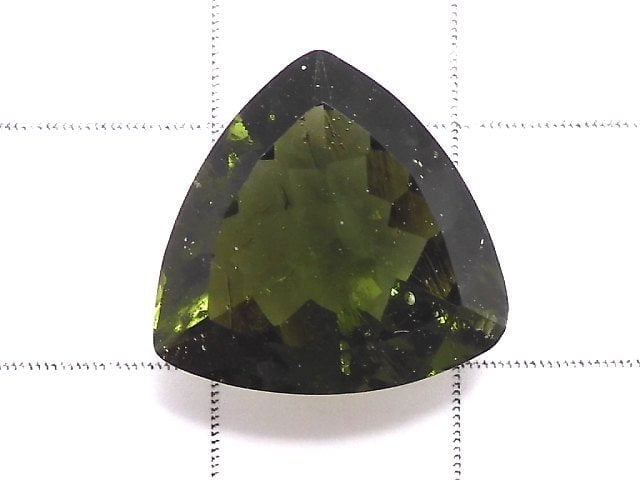 [Video][One of a kind] High Quality Moldavite AAA Faceted Loose stone 1pc NO.113