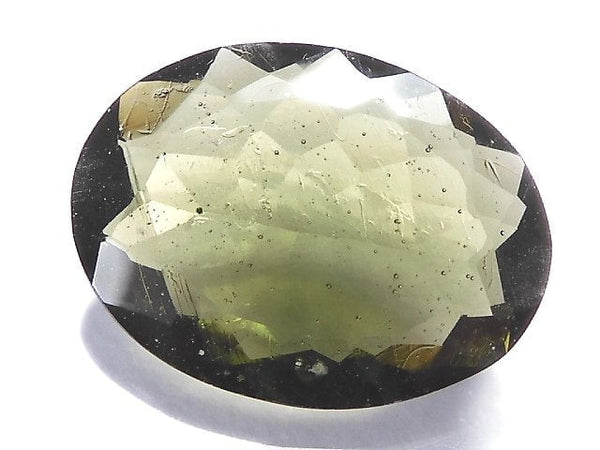 [Video][One of a kind] High Quality Moldavite AAA Faceted Loose stone 1pc NO.114