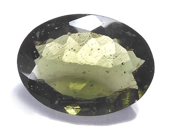 [Video][One of a kind] High Quality Moldavite AAA Faceted Loose stone 1pc NO.115