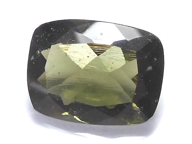 [Video][One of a kind] High Quality Moldavite AAA Faceted Loose stone 1pc NO.116