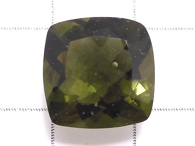 [Video][One of a kind] High Quality Moldavite AAA Faceted Loose stone 1pc NO.119