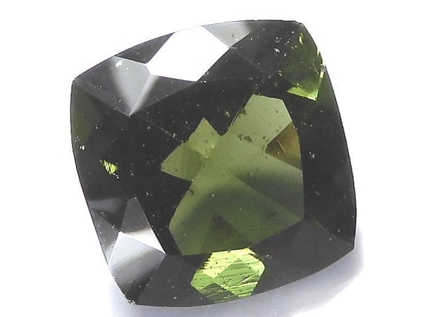 [Video][One of a kind] High Quality Moldavite AAA Faceted Loose stone 1pc NO.120