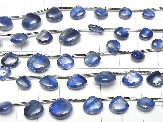 [Video]High Quality Kyanite AAA- Chestnut (Smooth) half or 1 strand (12pcs)