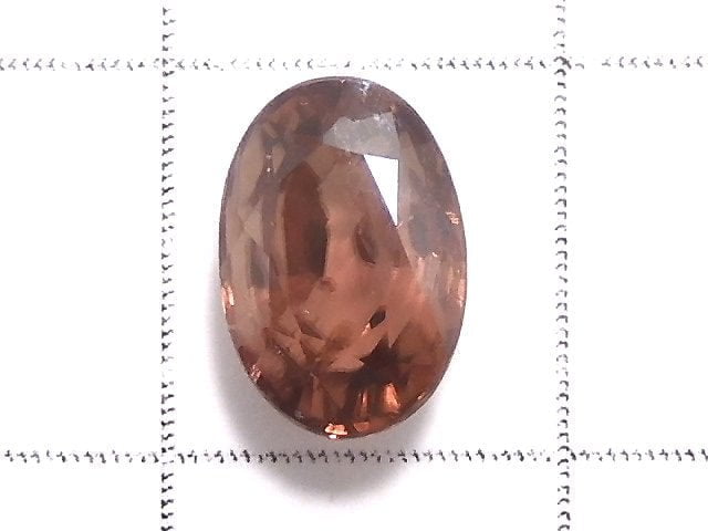 [Video][One of a kind] Reddish Brown Zircon AA++ Loose stone Faceted 1pc NO.3