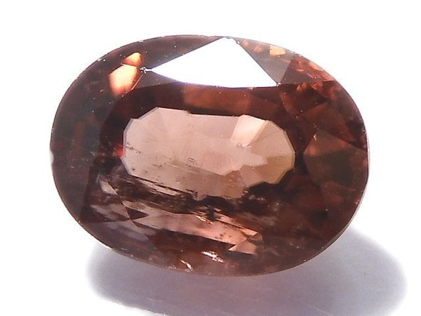 [Video][One of a kind] Reddish Brown Zircon AA++ Loose stone Faceted 1pc NO.4