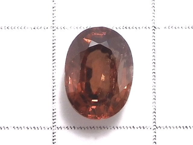 [Video][One of a kind] Reddish Brown Zircon AA++ Loose stone Faceted 1pc NO.4