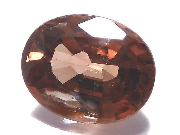 [Video][One of a kind] Reddish Brown Zircon AA++ Loose stone Faceted 1pc NO.5