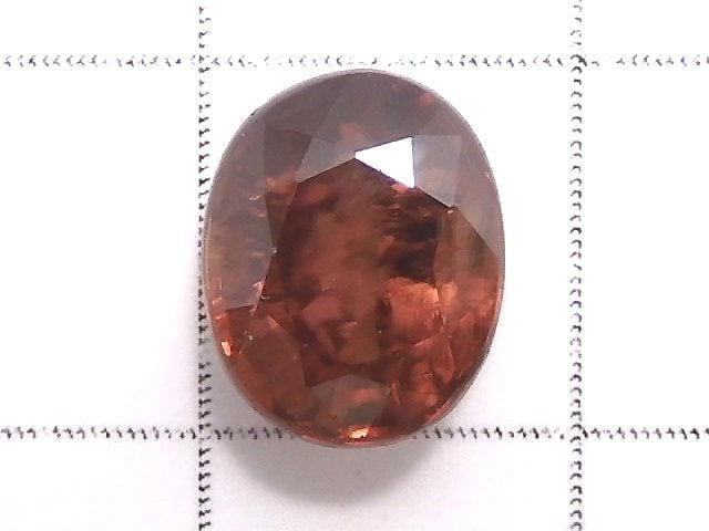 [Video][One of a kind] Reddish Brown Zircon AA++ Loose stone Faceted 1pc NO.13