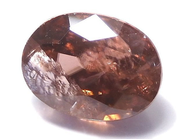 [Video][One of a kind] Reddish Brown Zircon AA++ Loose stone Faceted 1pc NO.15