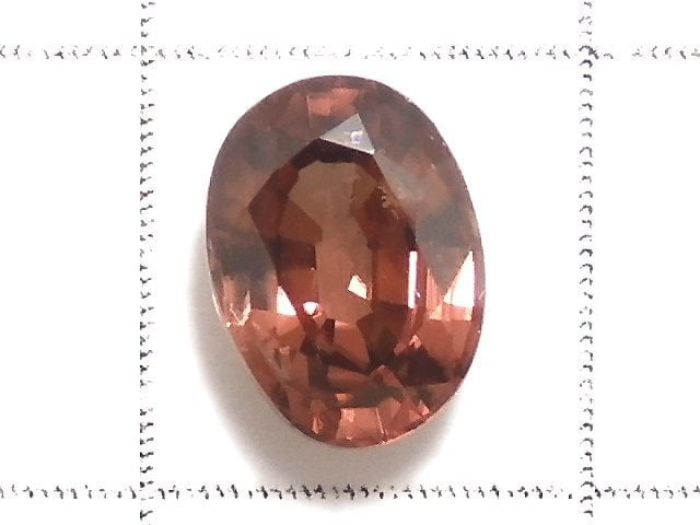 [Video][One of a kind] High Quality Reddish Brown Zircon AAA- Loose stone Faceted 1pc NO.21