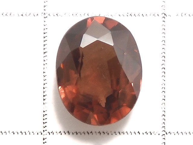 [Video][One of a kind] High Quality Reddish Brown Zircon AAA Loose stone Faceted 1pc NO.24