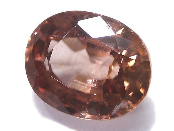 [Video][One of a kind] High Quality Reddish Brown Zircon AAA- Loose stone Faceted 1pc NO.29