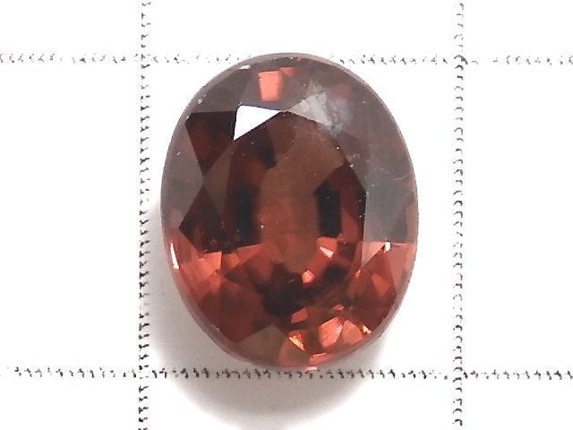 [Video][One of a kind] High Quality Reddish Brown Zircon AAA- Loose stone Faceted 1pc NO.30