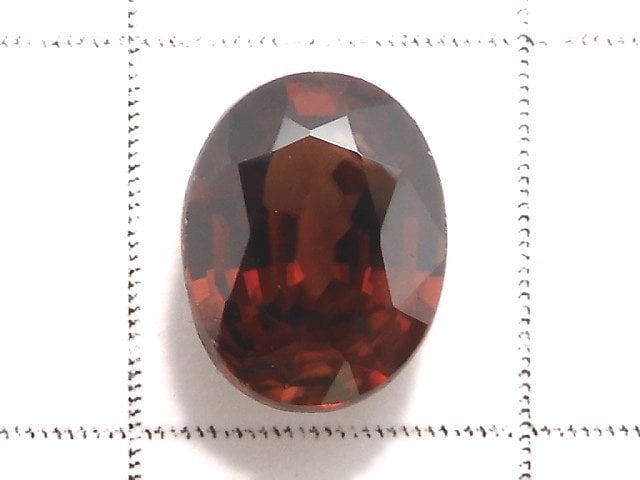 [Video][One of a kind] High Quality Reddish Brown Zircon AAA Loose stone Faceted 1pc NO.35