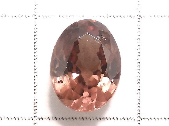 [Video][One of a kind] High Quality Reddish Brown Zircon AAA Loose stone Faceted 1pc NO.36