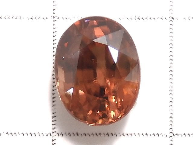 [Video][One of a kind] High Quality Reddish Brown Zircon AAA Loose stone Faceted 1pc NO.38