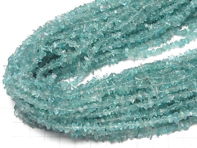 [Video]High Quality Blue Apatite AA++ Chips (Small Nugget) 1 strand beads (aprx.33inch/82cm)