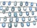 [Video] Sky Kyanite AA++ Pear Shape (Smooth) half or 1strand (12pcs)