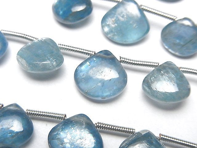 [Video] Sky Kyanite AA++ Chestnut (Smooth) half or 1strand (12pcs)