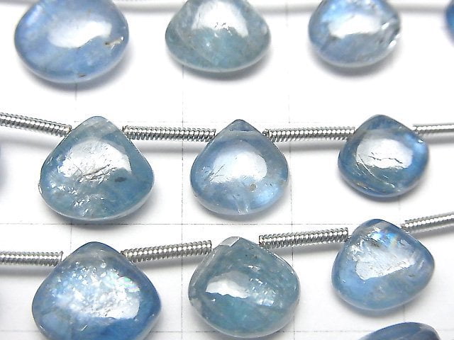 [Video] Sky Kyanite AA++ Chestnut (Smooth) half or 1strand (12pcs)